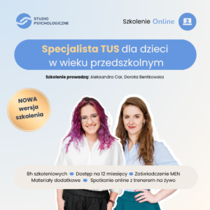 Specjalista TUS dla dzieci w wieku przedszkolnym